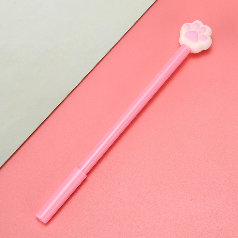 Wholesale Plastic Cartoon Bear Paw Gel Pen
